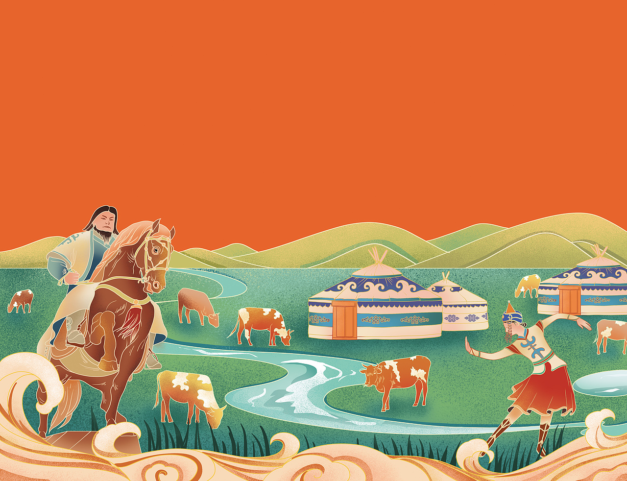 包装礼盒-内蒙特色（图ZMzgzMTc3ODE2） - 创作习作 - 站酷设计师江二路原创素材 - 站酷ZCOOL