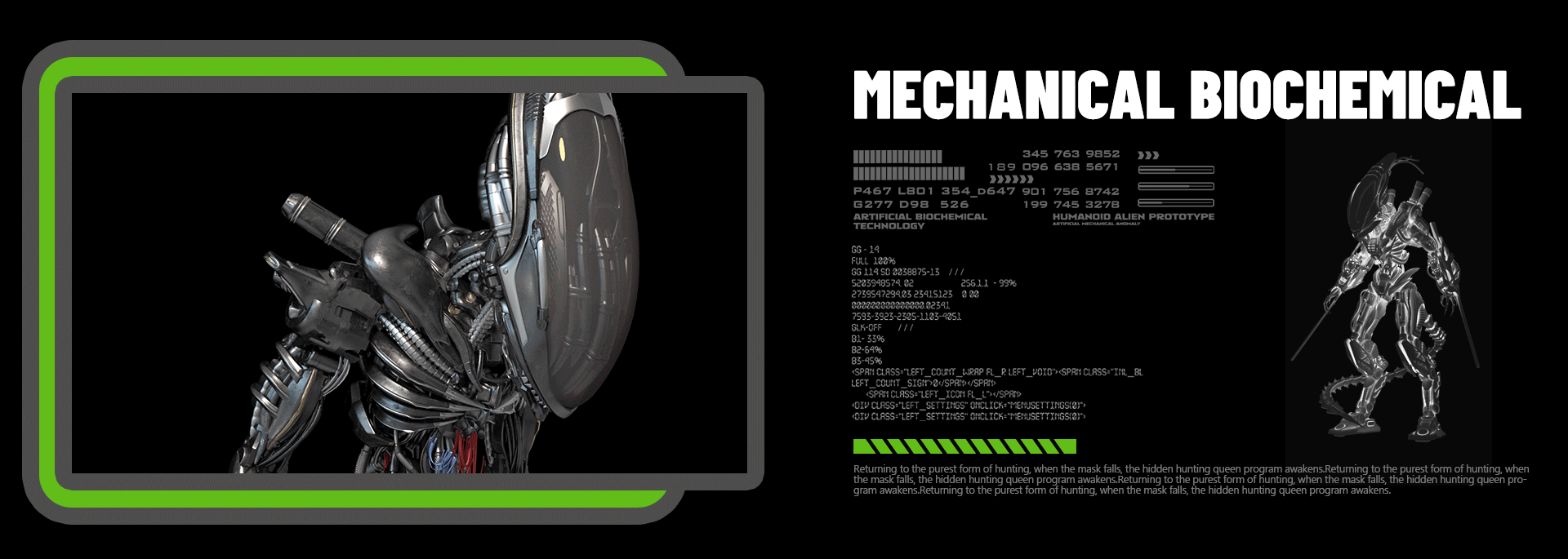 注意!【人造生化机械异形】Mechanical Alien来袭(图ZMzgzMTgzOTA0) - 人物/生物 - 站酷设计师科幻师兄原创素材 - 站酷ZCOOL