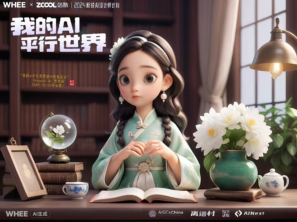 四季女孩重生古风奇幻异世-我的ai平行世界(图ZMzgzMTg3Mzcy) - AI作品 - 站酷设计师雪里莓工作室原创素材 - 站酷ZCOOL