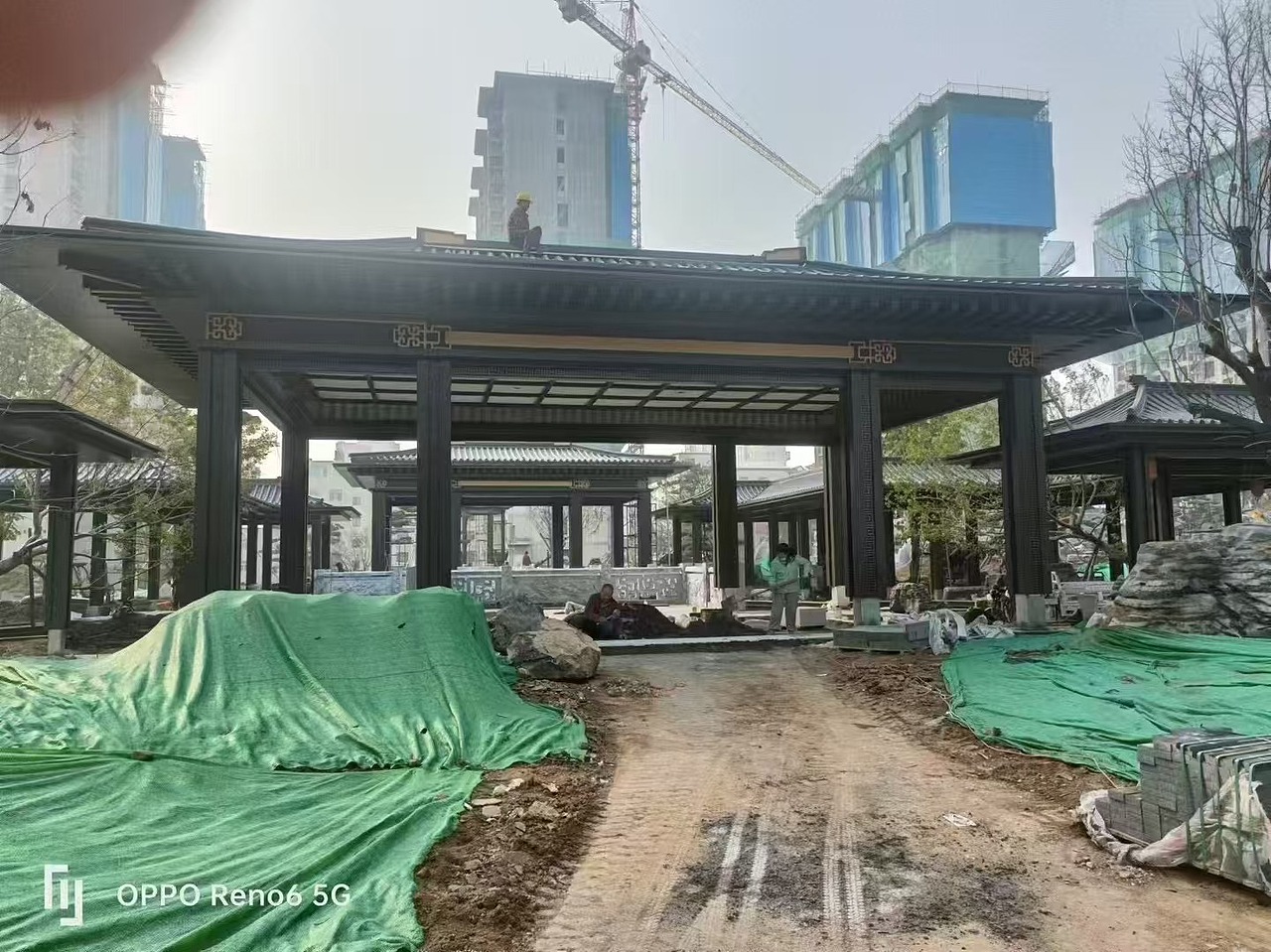 售楼部整装金属门楼 金属连廊、金属亭子定做(图ZMzgzMTkxMzUy) - 工艺品设计 - 站酷设计师w13927702320原创素材 - 站酷ZCOOL