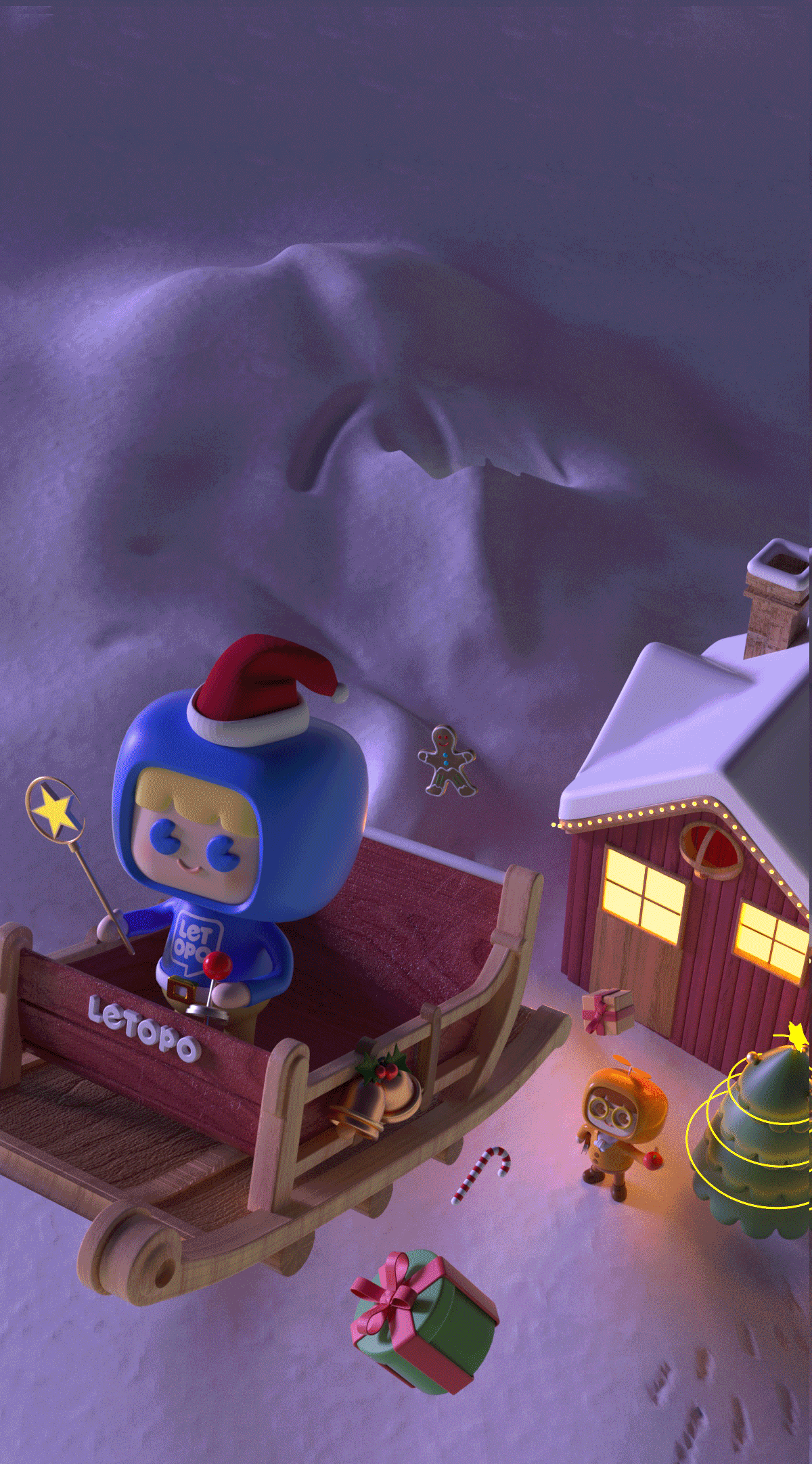 2024雙旦禮遇活動頁面&視覺分享（圖ZMzgzMTk4NTk2） - 電商 - 站酷設計師小烤魚視覺原創(chuàng)素材 - 站酷ZCOOL