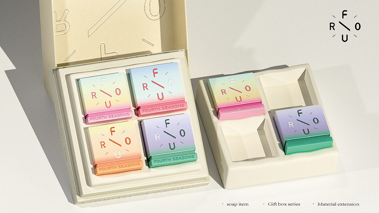 FOURTH SEASONS香皂品牌包装设计