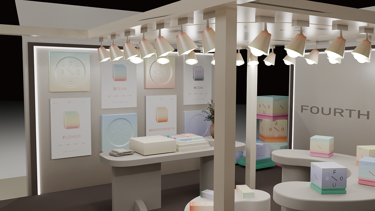 FOURTH SEASONS香皂品牌包装设计