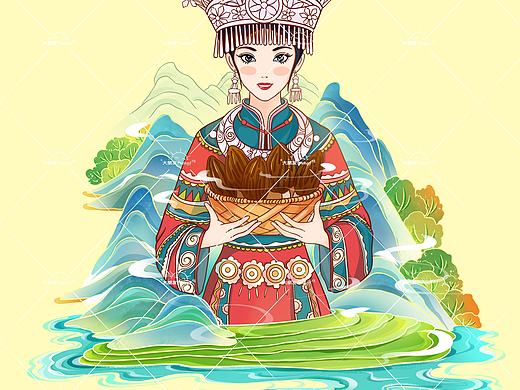 插画-包装设计-羊肚菌