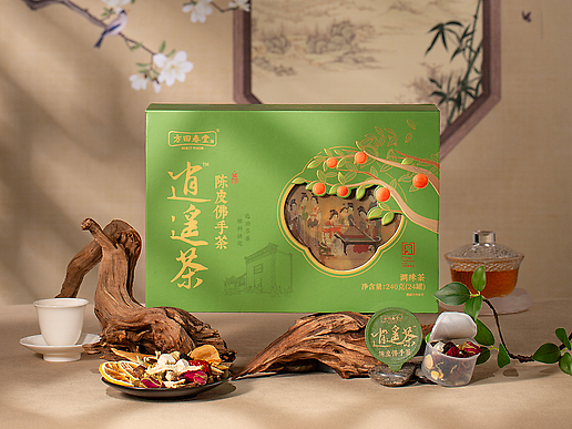 風河-逍遥茶包装设计