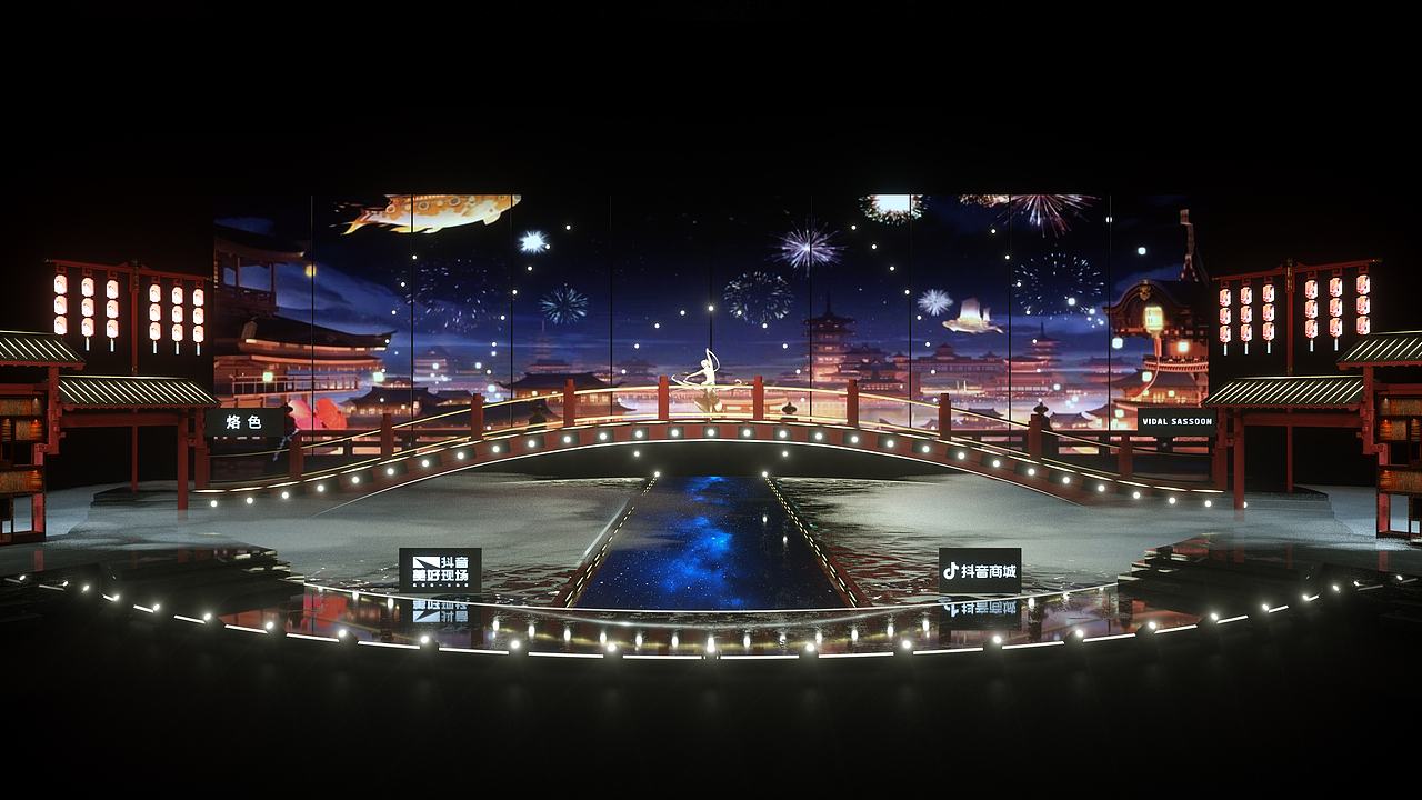 2023抖音七夕歌会「鹊梦千年」(图ZMzgzMjEwNDY0) - 舞台美术 - 站酷设计师俞帆工作室原创素材 - 站酷ZCOOL