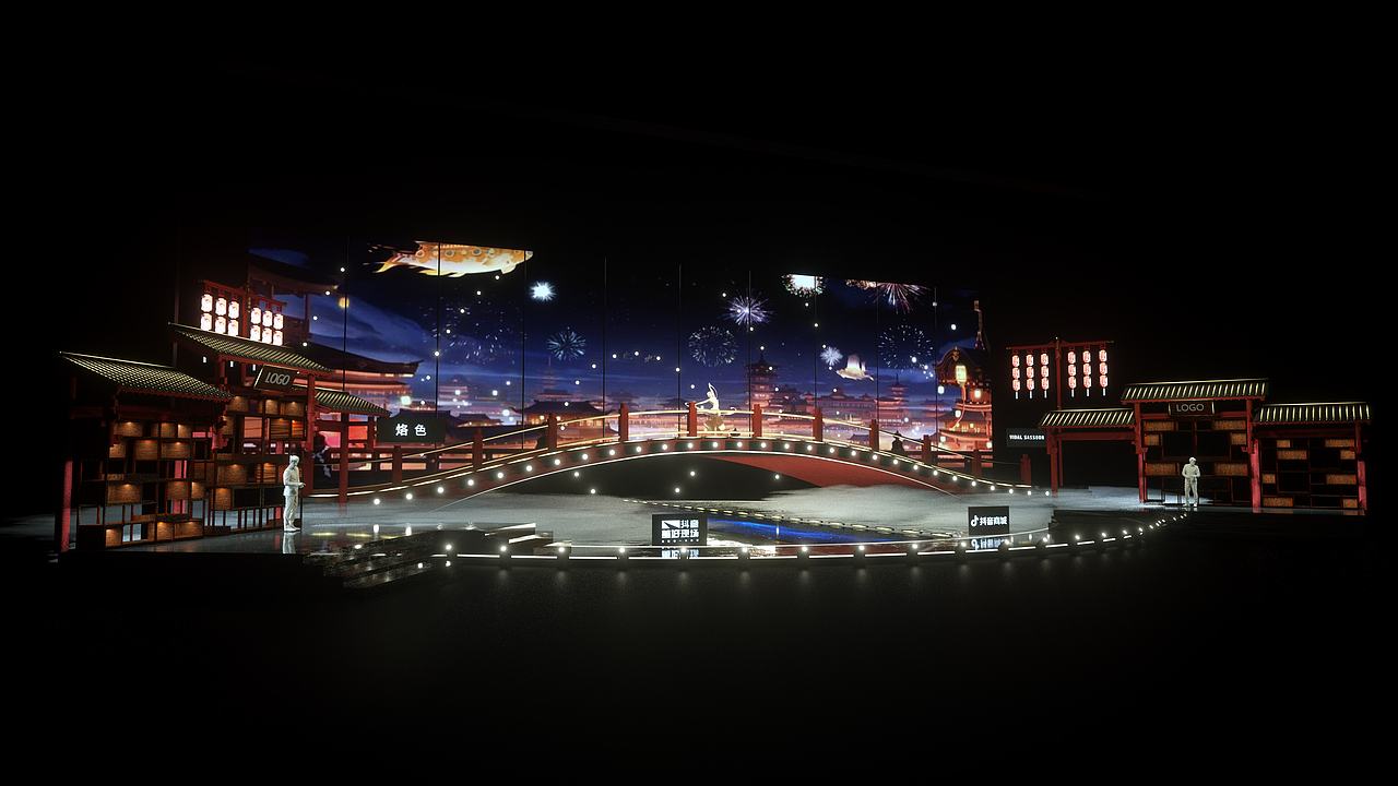 2023抖音七夕歌会「鹊梦千年」(图ZMzgzMjEwNDcy) - 舞台美术 - 站酷设计师俞帆工作室原创素材 - 站酷ZCOOL