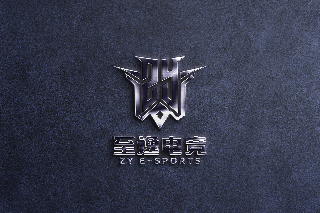 ZY电竞风字母logo设计