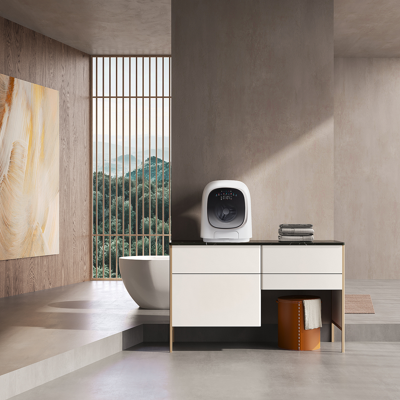 石头科技MINI洗衣机M1 LITE场景图渲染