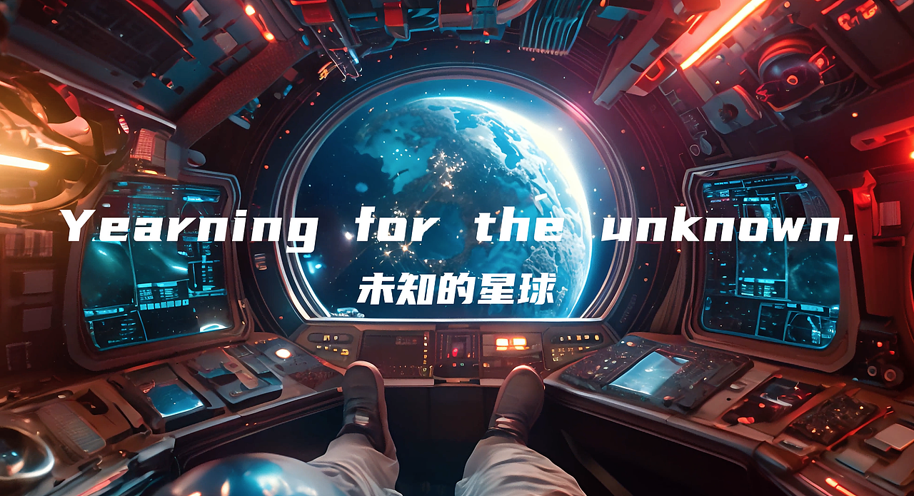 AIGC视频案例：《星际浪漫之旅》