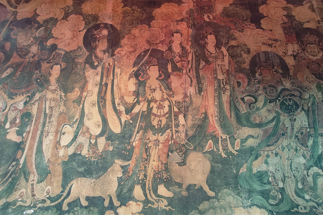 五台山泉打卡法海禅寺