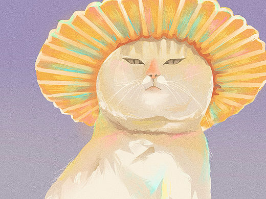 光影猫咪（主观色训练）