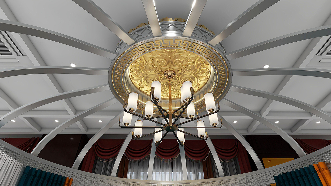 文创——蒙古包餐厅开放式雅间设计方案