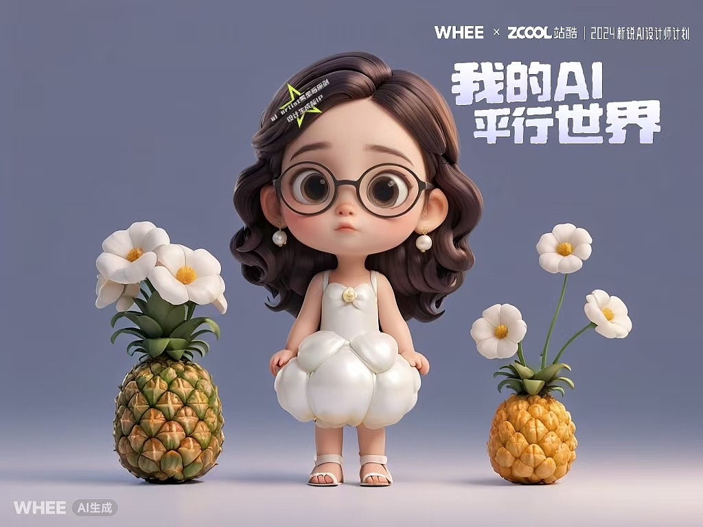 Snow Frost我的ai平行世界IP“冬至·雪女”组图（图ZMzgzMjI4ODM2） - AI作品 - 站酷设计师雪里莓工作室原创素材 - 站酷ZCOOL