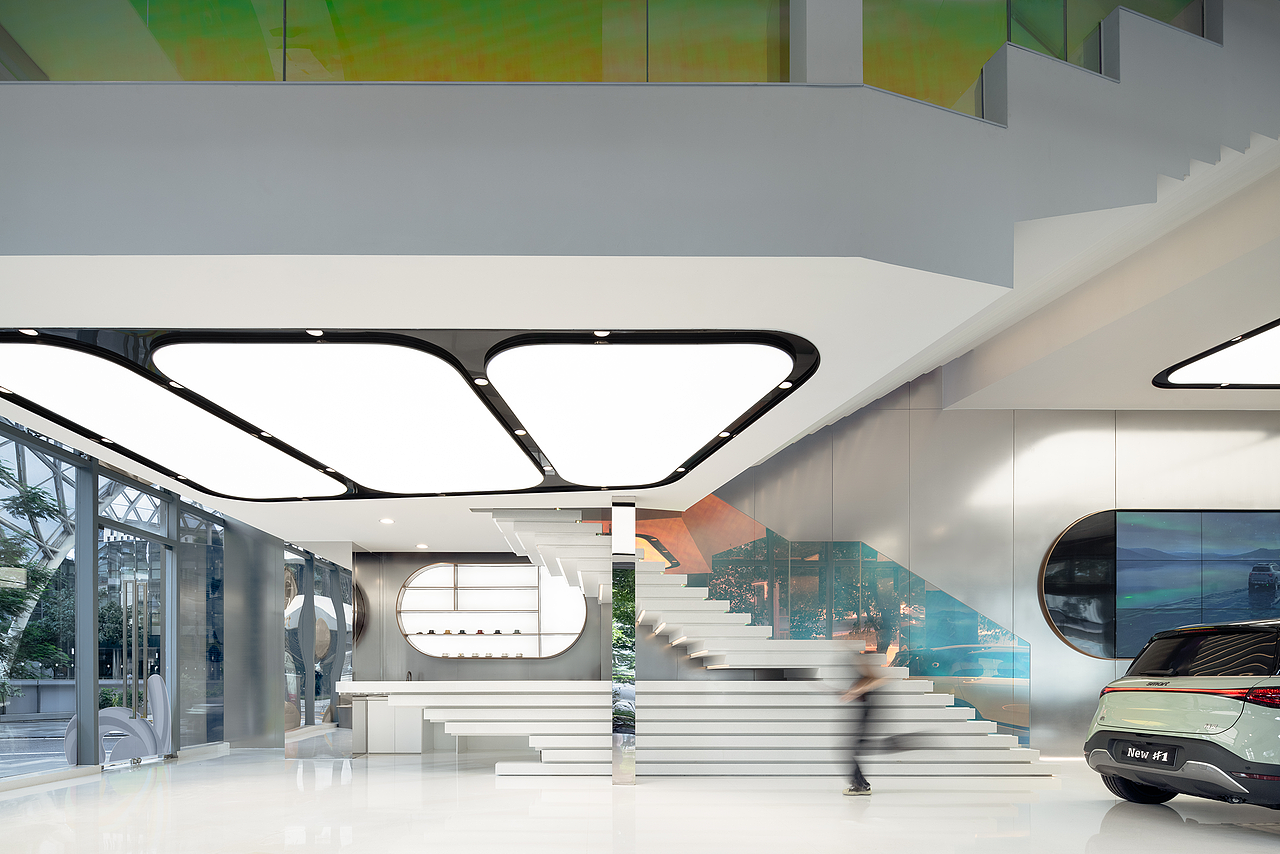 smart Talk｜深圳前海smart纯电汽车旗舰中心（图ZMzgzMjI3NjI4） - 商业空间设计 - 站酷设计师ARCHIHOPE朱海博原创素材 - 站酷ZCOOL