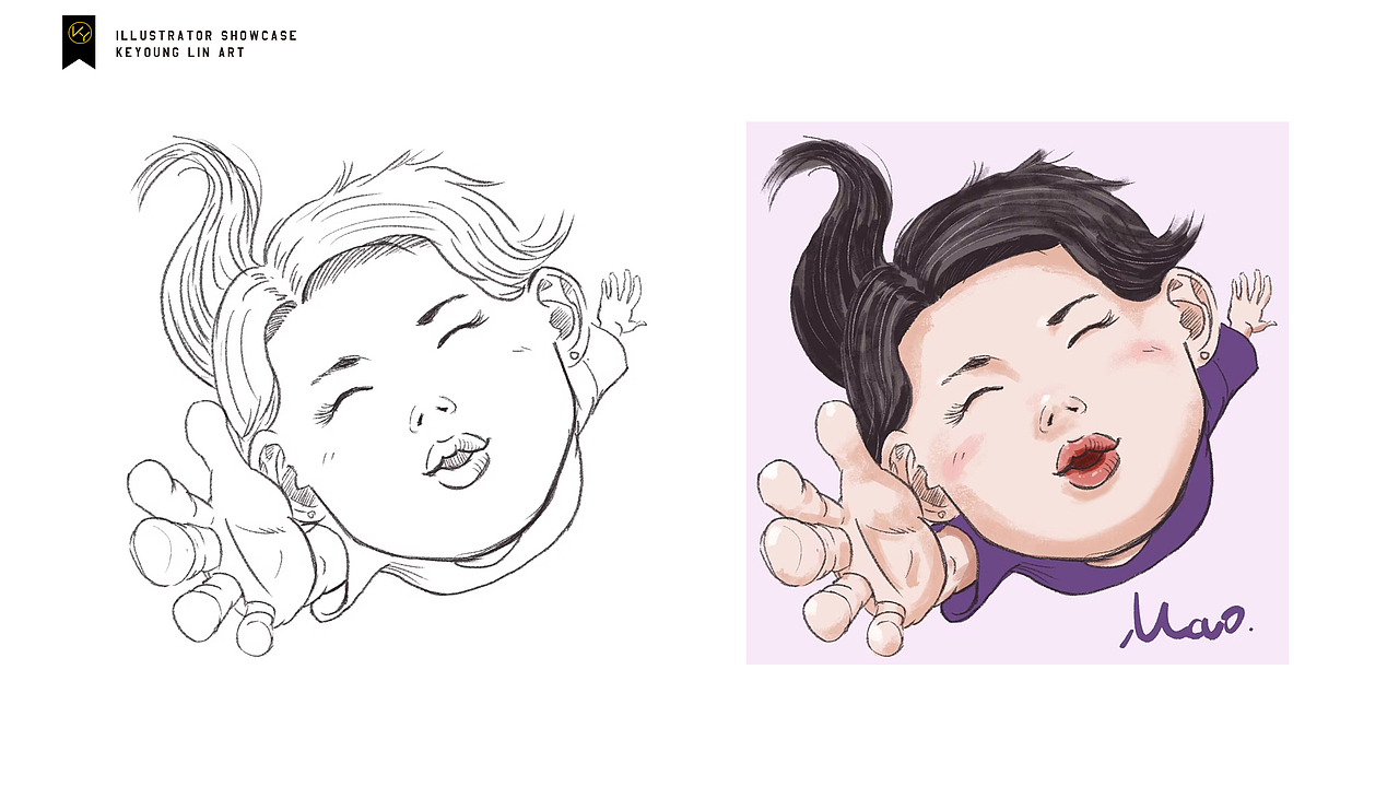 KEYO速写簿丨2024年12月插画合集