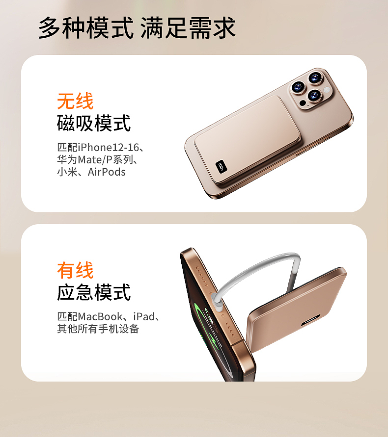 磁吸无线充电宝详情制作（图ZMzgzMjI4NjM2） - 产品 - 站酷设计师晚风与咖啡屋m原创素材 - 站酷ZCOOL