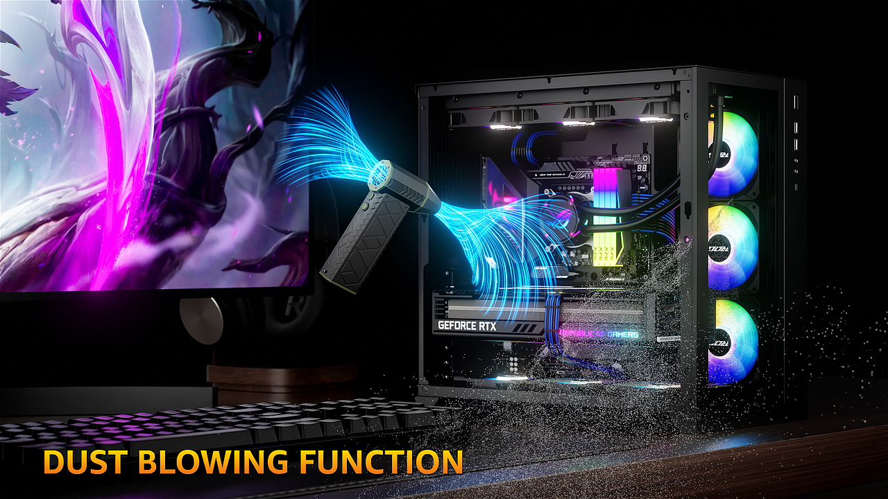 吹尘器-三维视频渲染