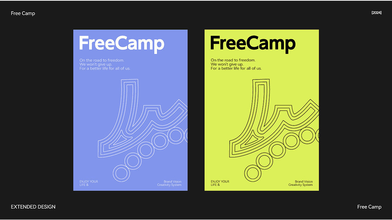 Free Camp｜品牌视觉设计（图ZMzgzMjM0NTA4） - 品牌 - 站酷设计师嚼嚼籽原创素材 - 站酷ZCOOL
