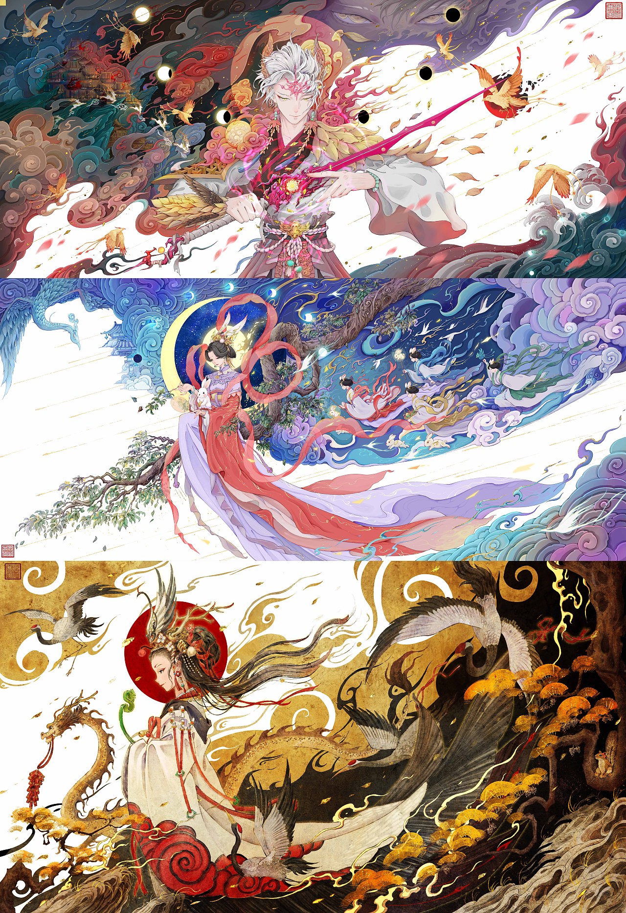 叶子灵君2024插画年终总结（图ZMzgzMjM1MjY0） - 创作习作 - 站酷设计师叶子灵君原创素材 - 站酷ZCOOL