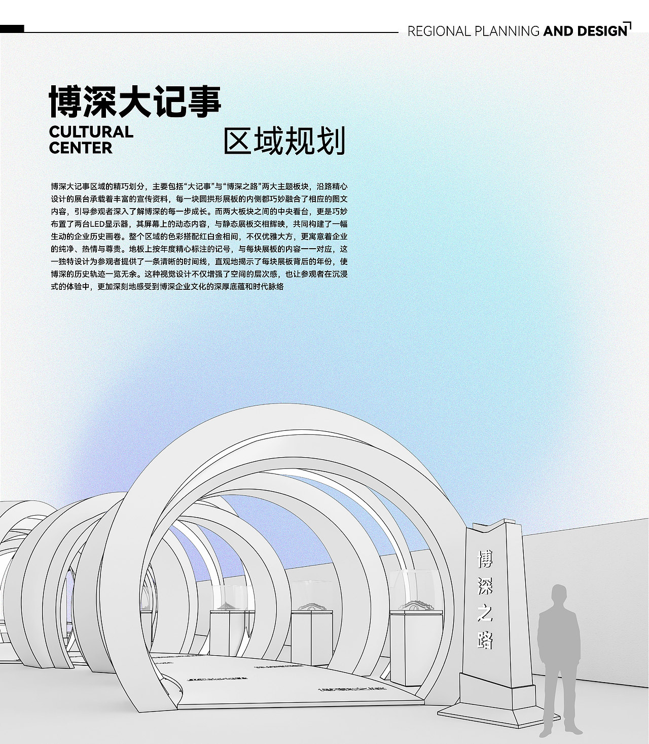 江系列 | 博深高速展厅设计（图ZMzgzMjM3MTA4） - 宣传物料 - 站酷设计师以侠之名原创素材 - 站酷ZCOOL