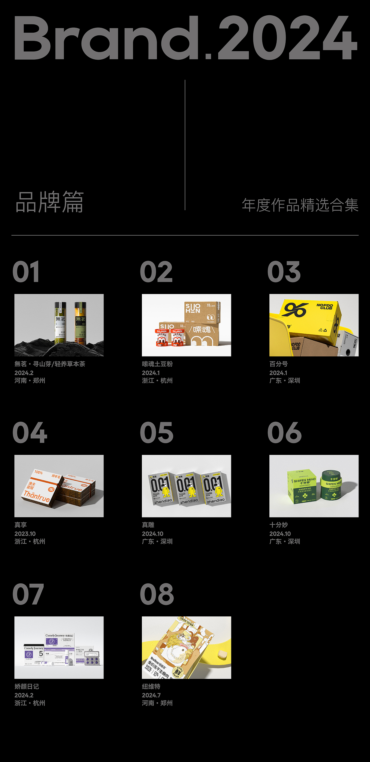 Brand 2024 万有引力作品选集/品牌设计/包装设计（图ZMzgzMjM3ODgw） - 品牌 - 站酷设计师万有引力品牌设计原创素材 - 站酷ZCOOL