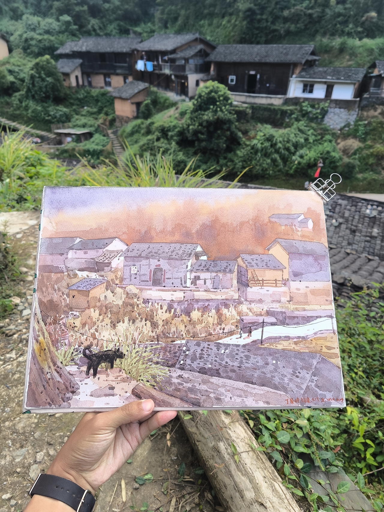『画本系列』－我的第73-74本画本-福建旅行写生（图ZMzgzMjQyOTg4） - 绘画 - 站酷设计师画画的陈一丘原创素材 - 站酷ZCOOL