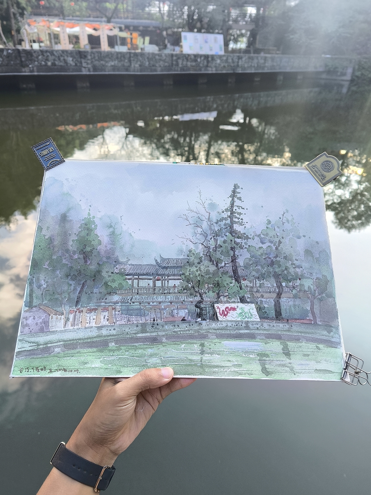 『画本系列』－我的第73-74本画本-福建旅行写生（图ZMzgzMjQyOTgw） - 绘画 - 站酷设计师画画的陈一丘原创素材 - 站酷ZCOOL