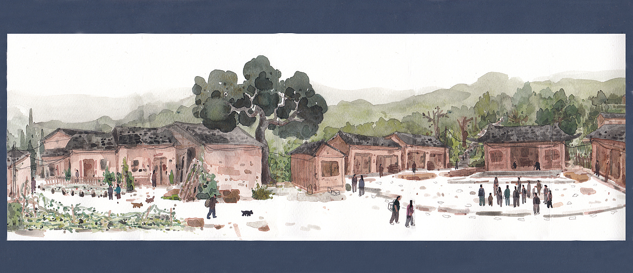 『画本系列』－我的第73-74本画本-福建旅行写生（图ZMzgzMjQzMjg4） - 绘画 - 站酷设计师画画的陈一丘原创素材 - 站酷ZCOOL