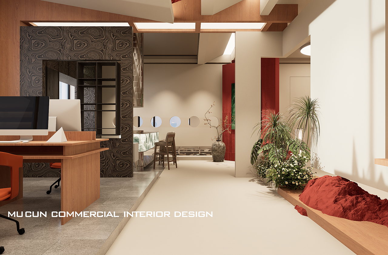 2025年艺术漆展厅简约耐看有质感，艺术感极强