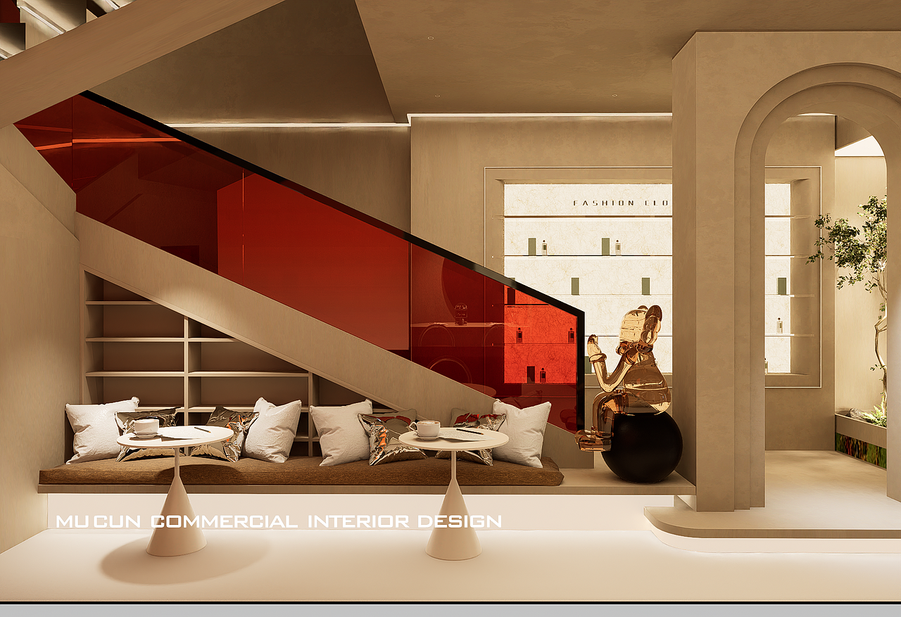 一家艺术感极强的美容院设计