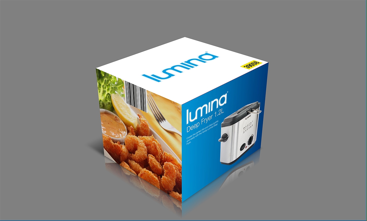 Deep Fryer油炸锅包装 I 澳洲市场 I 小家电