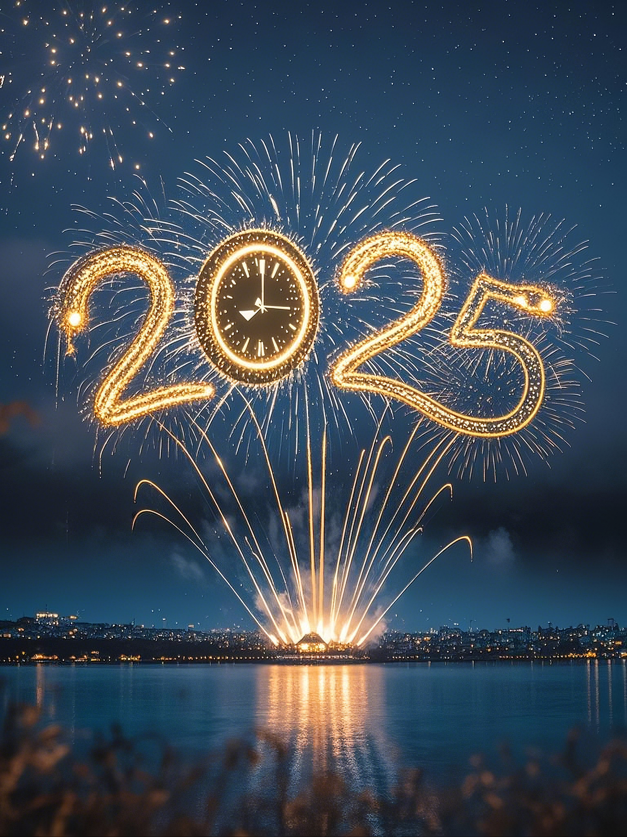 新年烟花|噼里啪啦,年味回来了