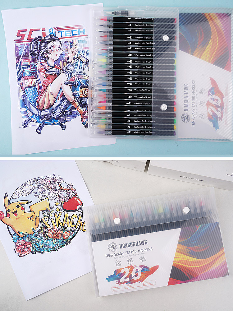 水彩笔详情页 产品摄影（图ZMzgzMjUzMjcy） - 海报 - 站酷设计师Z988591312原创素材 - 站酷ZCOOL