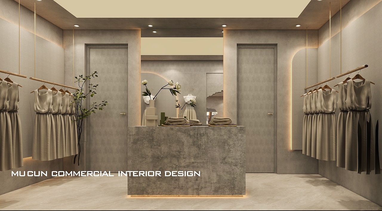 100平服装店也可以打造成混搭的空间，轻松的氛围（图ZMzgzMjU5MDcy） - 商业空间设计 - 站酷设计师木村空间美学原创素材 - 站酷ZCOOL