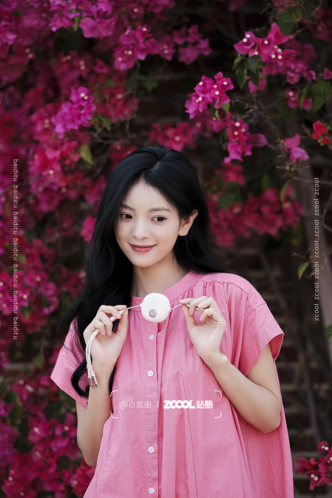 随手拍丨冇心伸缩数据线（图ZMzgzMjY5Nzk2） - 产品摄影 - 站酷设计师白底图原创素材 - 站酷ZCOOL