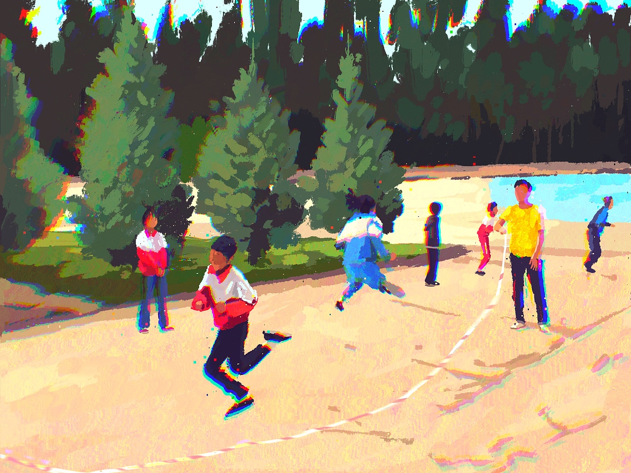 我的2024，还是画了一年的天空。（图ZMzgzMjcyNjQw） - 创作习作 - 站酷设计师Fangpeiii原创素材 - 站酷ZCOOL