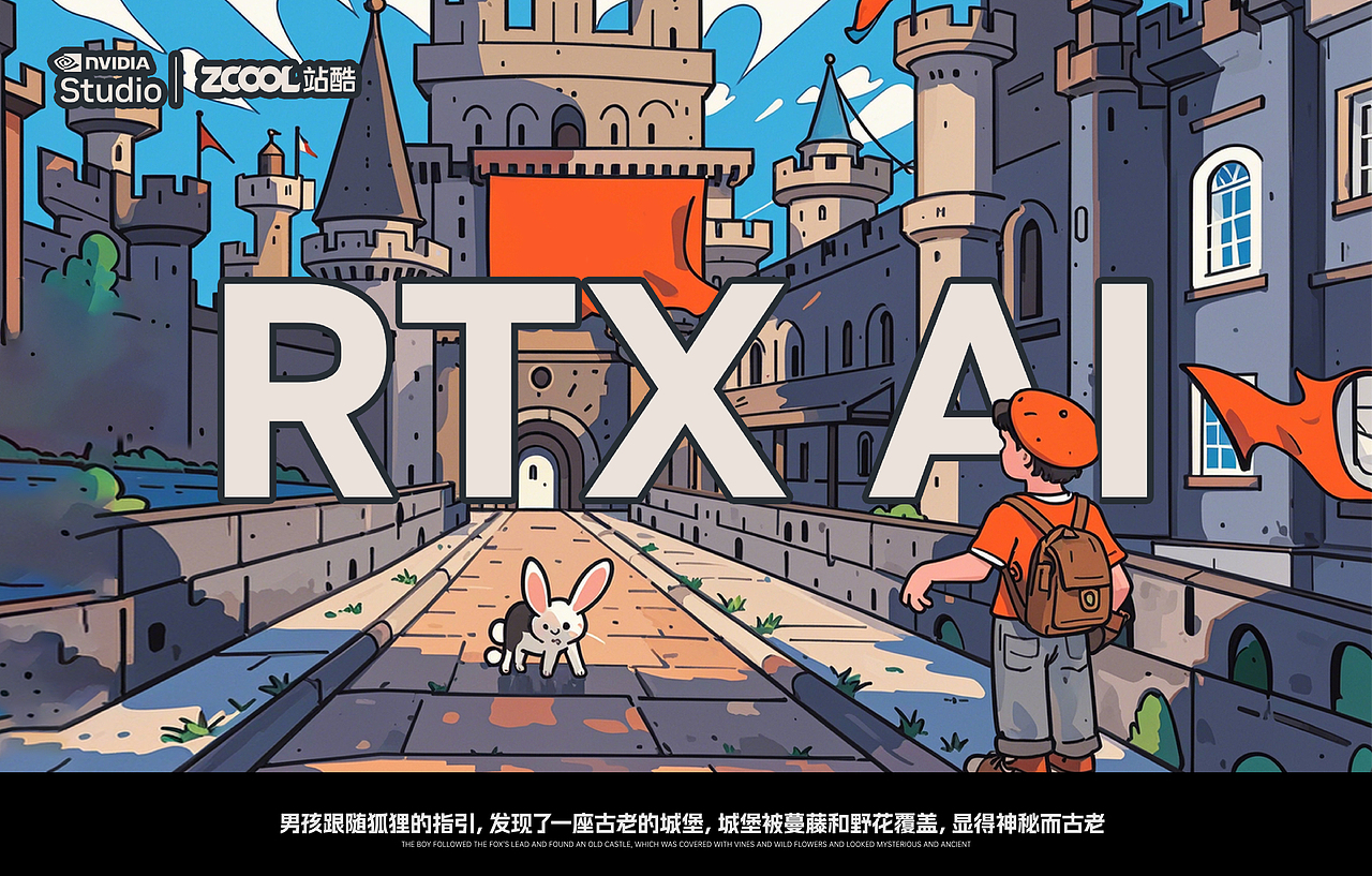 《男孩的奇幻探险》 RTX AI（图ZMzgzMjgwOTQ4） - AI作品 - 站酷设计师树公里原创素材 - 站酷ZCOOL