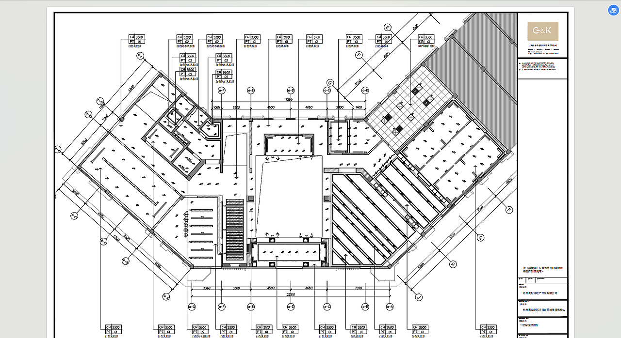 施工图\杭州临安美好项目售楼处施工图