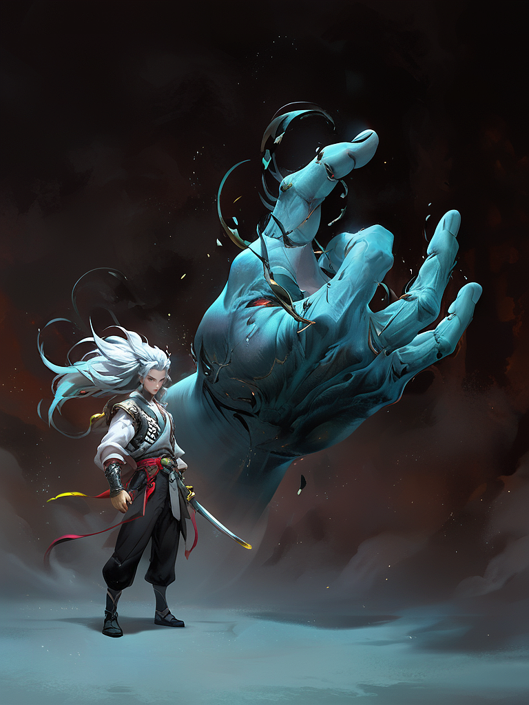 心魔（图ZMzgzMjg0MzMy） - AI作品 - 站酷设计师大霸天原创素材 - 站酷ZCOOL