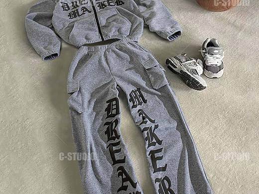 希音风｜服装卫衣套装摆拍