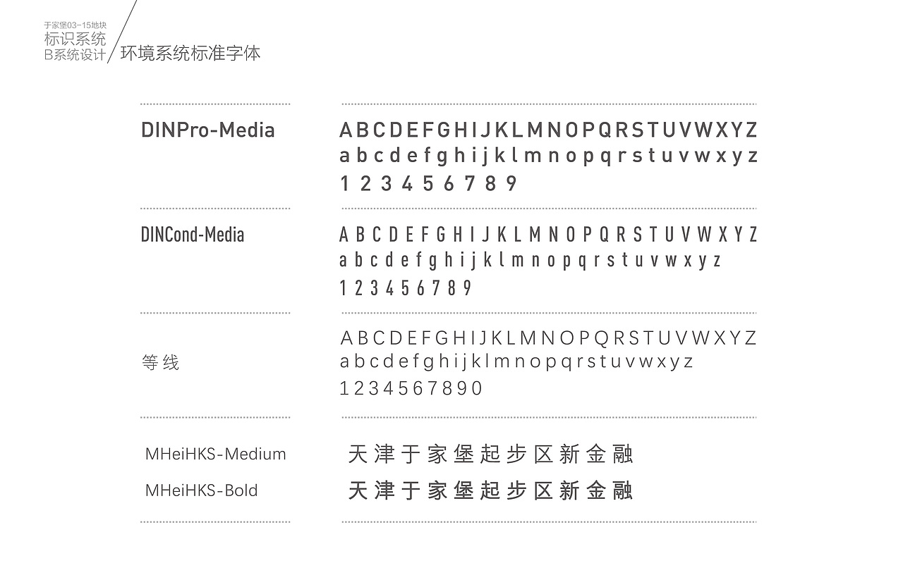 天津于家堡金融区03-15地块标识系统规划设计