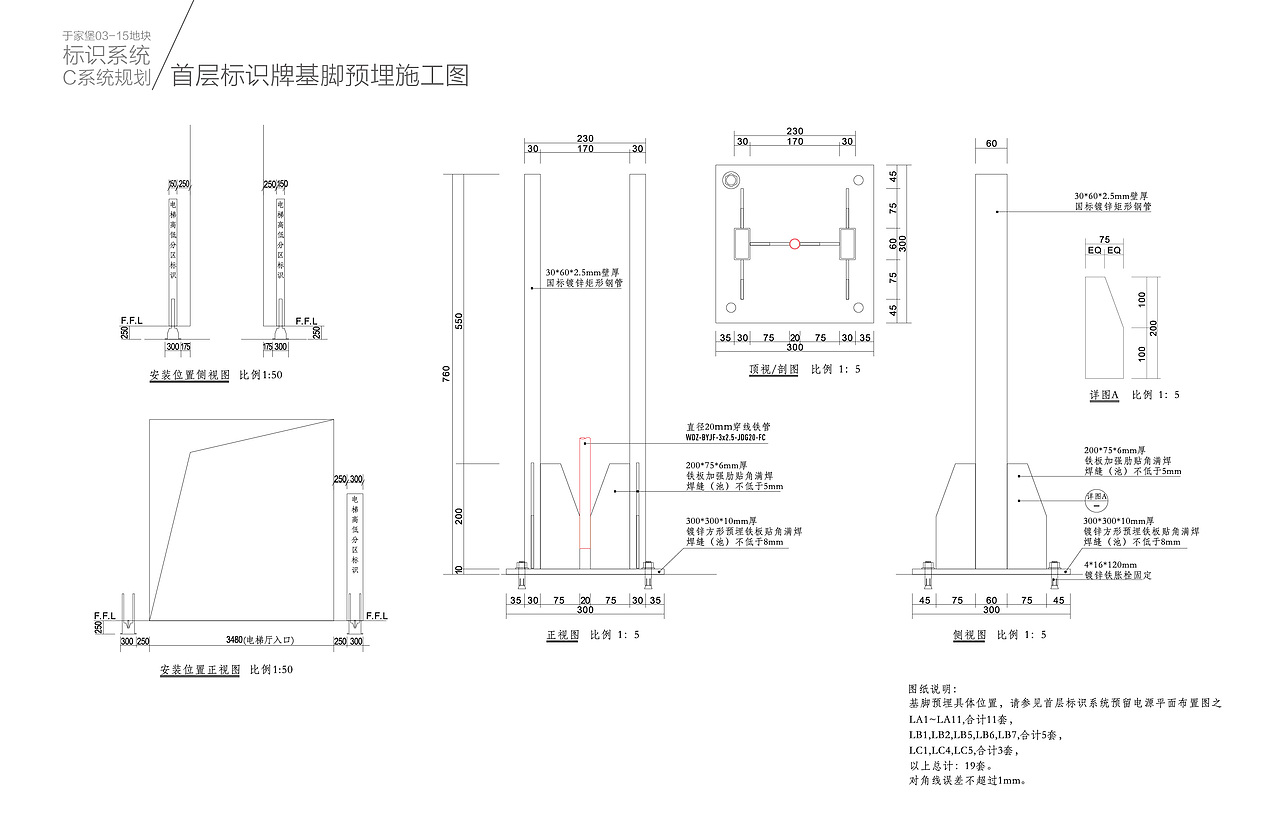 天津于家堡金融区03-15地块标识系统规划设计