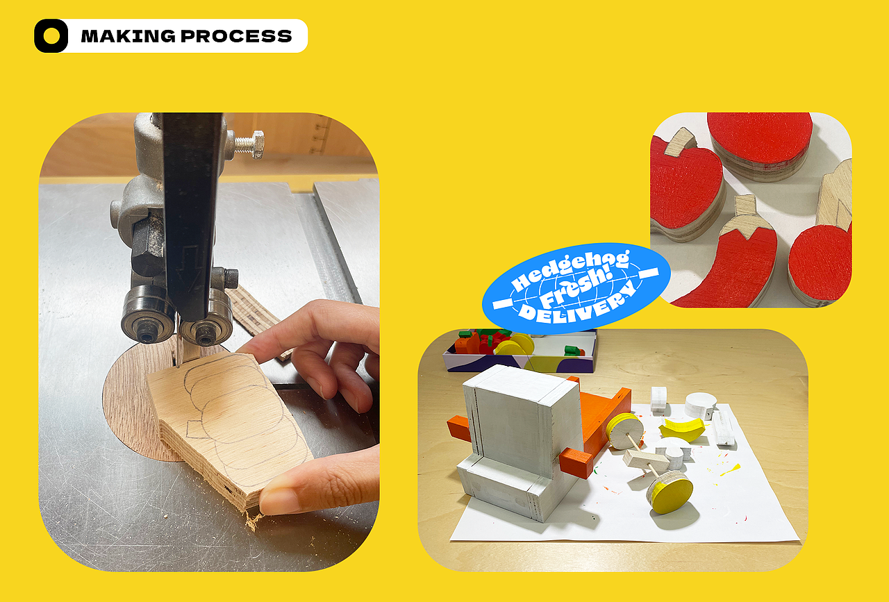 手工木作|Hedgehog Delivery