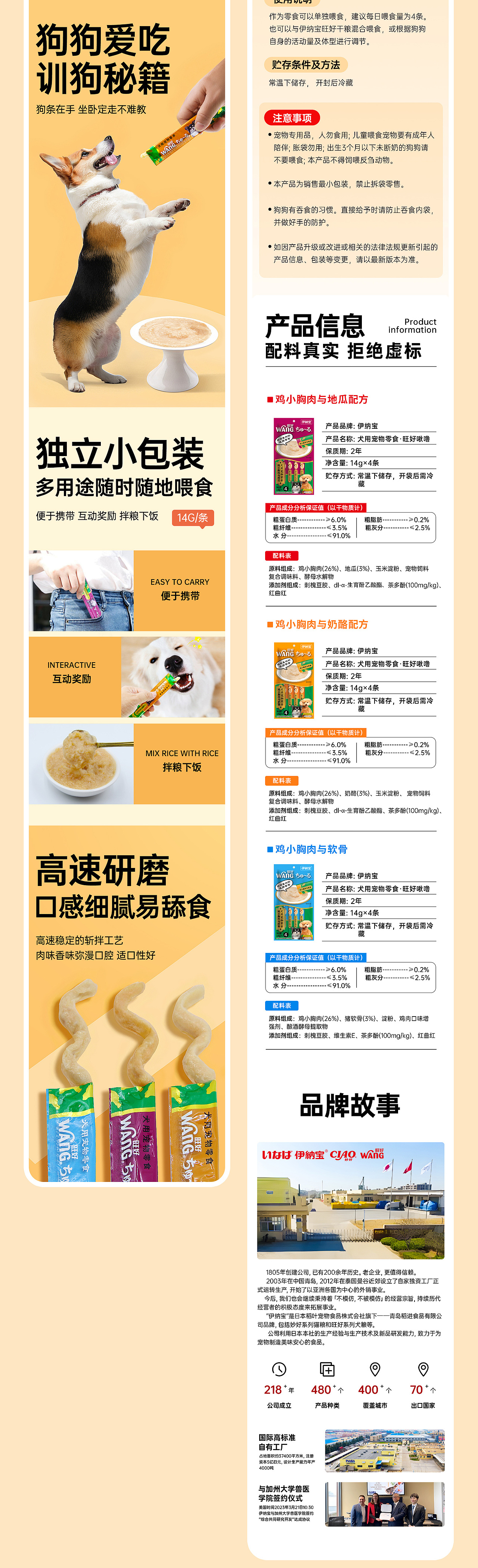 宠物详情页猫粮详情页狗粮详情页宠物零食食品详情页