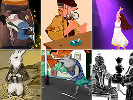 之前的一些插画作品