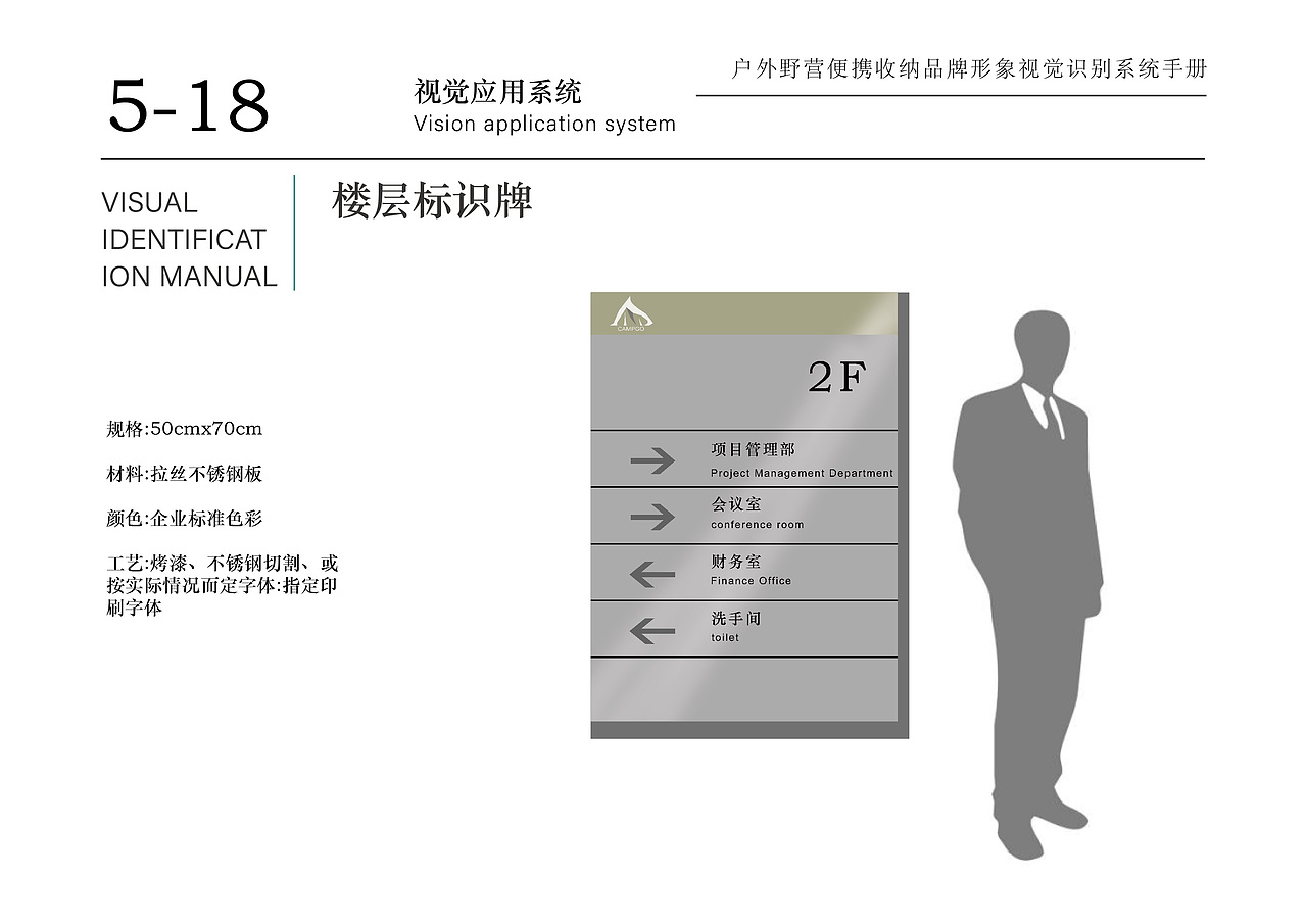 户外野营便携收纳品牌VI手册
