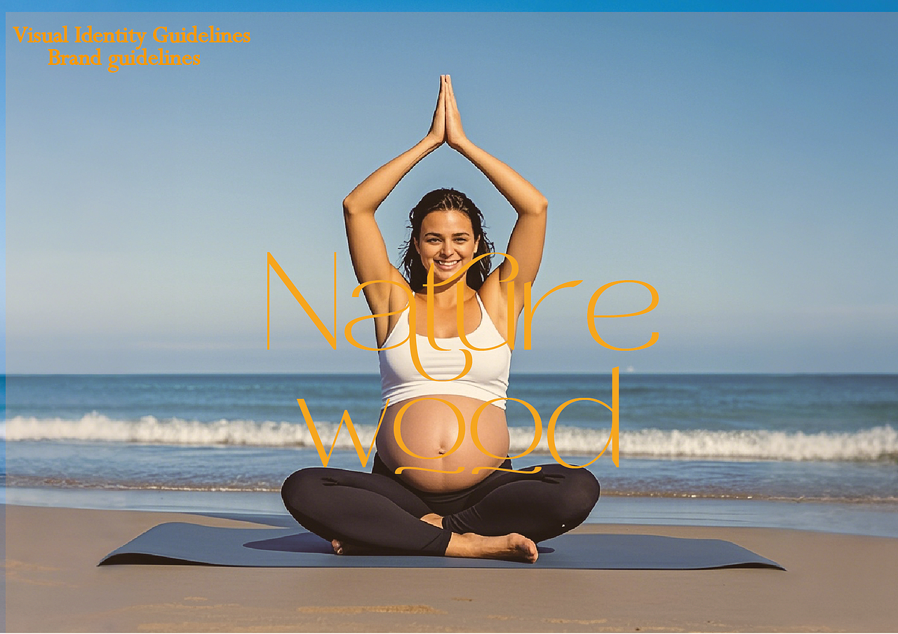 "自然之木”孕妇瑜伽品牌vi手册