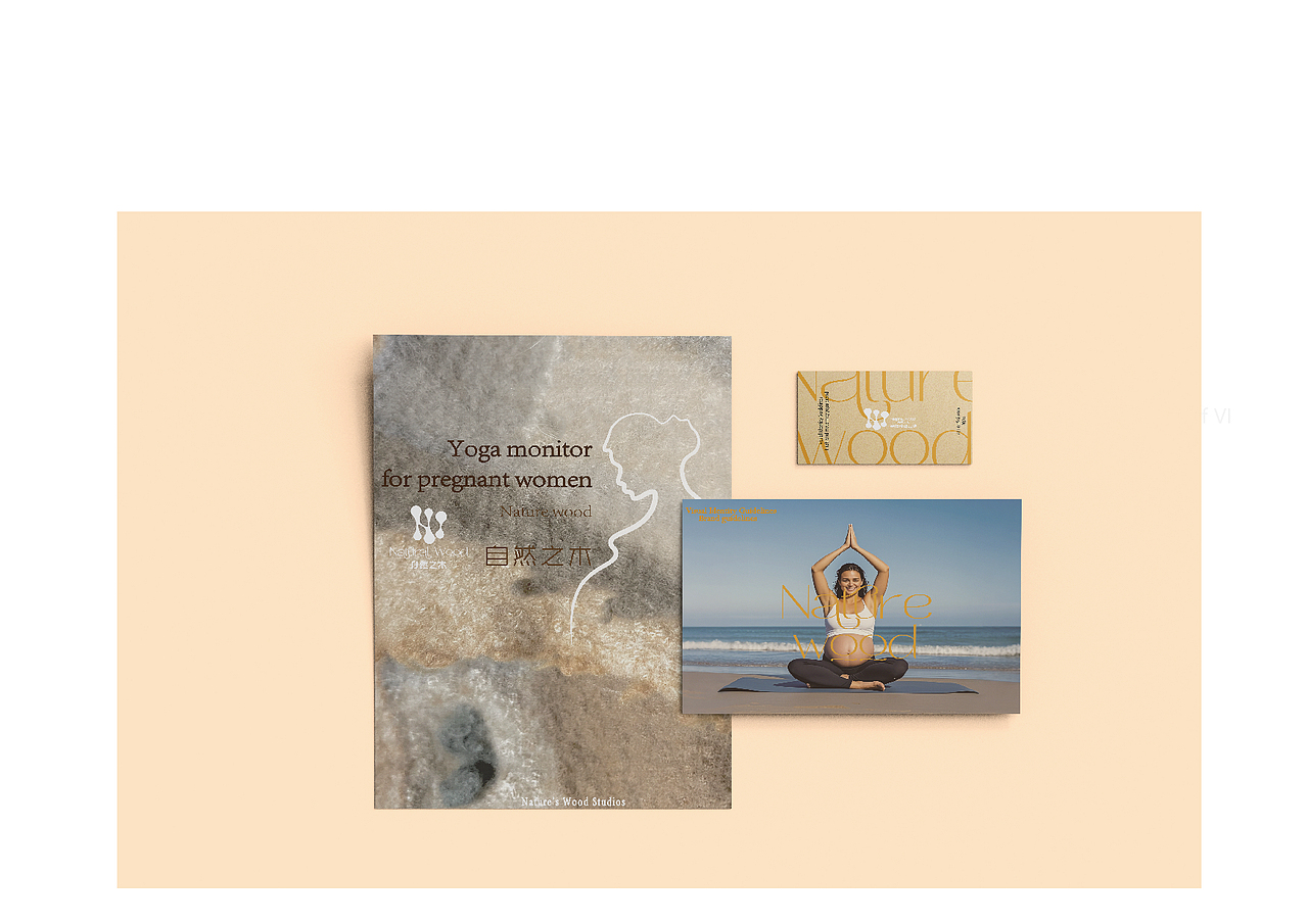 "自然之木”孕妇瑜伽品牌vi手册