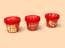 奶皮子酸奶包装设计